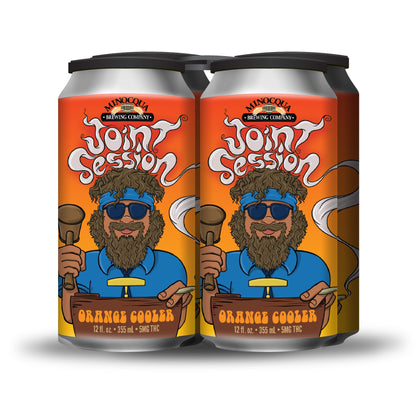 Joint Session THC Orange Cooler (5mg), 12oz 4pk